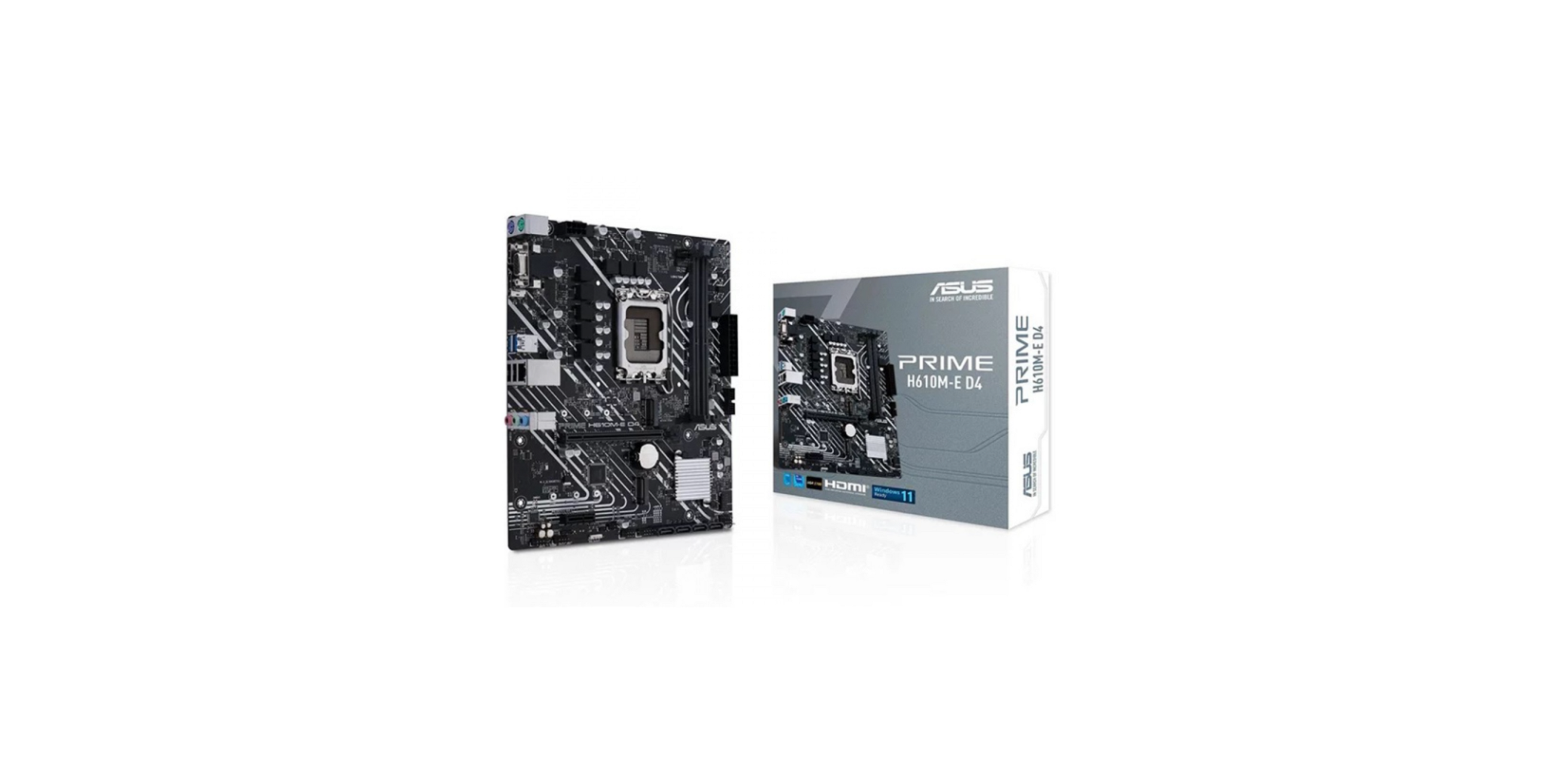 Mother Asus Prime H610M-E D4  Intel LGA 1700,  mATX,